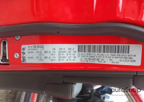 2017 Jeep Cherokee Trailhawk 4X4 z USA, uszkodzony, nr VIN 1C4PJMBS7HW621388